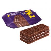 کیک اسفنجی سه لایه با کرم کاکائویی N&Z نظری 65 گرم