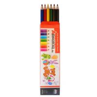 مداد رنگی ادمیرال (ADMIRAL) 6 عددی