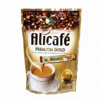 پودر قهوه فوری علی کافه مدل premium gold تعداد 15 عددی