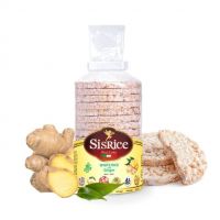 سیس رایس کیک رژیمی برنج سفید و زنجبیل