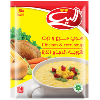 سوپ مرغ و ذرت الیت 65 گرمی