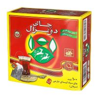 چای دوغزال تی بگ ساده 100 عددی