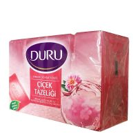 صابون دورو Duru با رایحه گل های بهاری بسته 4 عددی