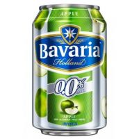 نوشیدنی مالت بدون الکل Bavaia باواریا با طعم سیب 330 میلی لیتر
