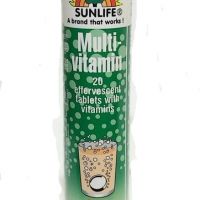قرص جوشان مولتی ویتامین SUNLIFE بسته 20 عددی