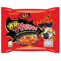 نودل کره‌ای تند با طعم مرغ samyang سامیانگ 140 گرم