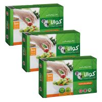 دستکش یکبار مصرف کوالا بسته 100 عددی متوسط