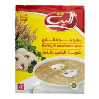 سوپ جو و قارچ الیت 65 گرمی