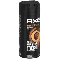 اسپری خوشبو کننده بدن AXE آکس مدل DARK TEMPTATTON حجم 150 میلی لیتر