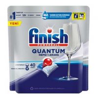 قرص ماشین ظرفشویی Finish فینیش مدل QUANTUM بسته 40 عددی