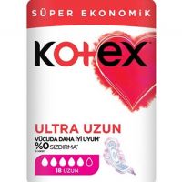 نوار بهداشتی Kotex کوتکس مدل ULTRA UZUN بسته 18 عددی