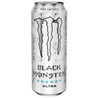 نوشیدنی انرژی زا بلک MONSTER مانستر مدل ULTRAحجم 500 میلی لیتر