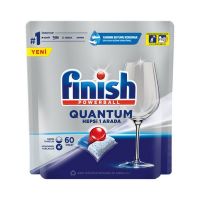 قرص ماشین ظرفشویی Finish فینیش مدل QUANTUM بسته 60 عددی