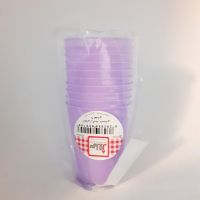 لیوان ارکیده پاستیلی تیروژ 10 عددی ( رنگ تصادفی )