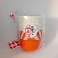 کاسه درب دار تیروژ 10 عددی ( رنگ تصادفی )