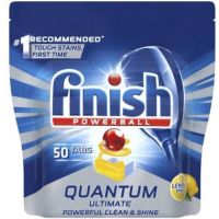 قرص ماشین ظرفشویی finish فینیش مدل QUANTUM کوانتوم بسته 50 عددی
