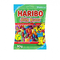 پاستیل وگان هاریبو Haribo مدل jelly Beans حجم 32 گرم