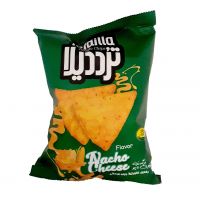 برگه ذرت طعم پنیری ناچو ترددیلا بدون گلوتن 100 گرم