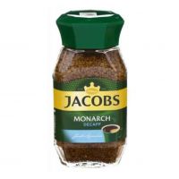 قهوه فوری جاکوبز Jacobs بدون کافئین مدل Monarch حجم 95 گرم