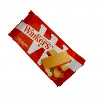 ویفر کاکائویی با کرم فندقی وینکرز 45 گرم
