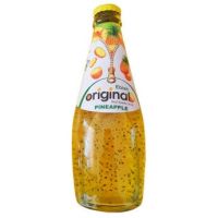 نوشیدنی تخم شربتی آناناس ایبیش 290 میلی لیتر