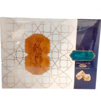گز لقمه ای ممتاز با مغز پسته و بادام خودکار 500 گرم