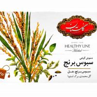 دمنوش گیاهی سبوس برنج گلستان بسته 20 عددی