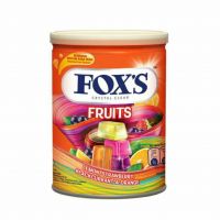 آبنبات قوطی فاکس FOXS با طعم میوه های مختلف 180 گرم
