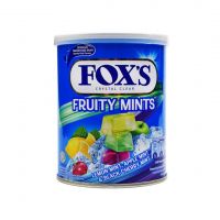 آبنبات قوطی فاکس Foxs مدل Fruity Mints حجم 180 گرم