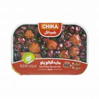 کنسرو مایه آلبالو پلو چیکا 420 گرم