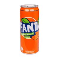 نوشابه پرتقالی Fanta فانتا ویتامین سی 330 میلی لیتر