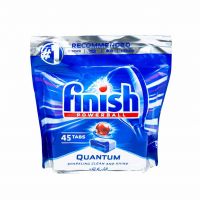 قرص ماشین ظرفشویی فینیش Finish مدل Quantum بسته 45 عددی