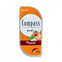 مینی قرص خوشبو کننده دهان Compass کامپس با طعم هلو 7 گرم