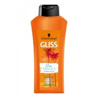 شامپو گلیس Gliss مدل Sun Protect مناسب موهای آسیب دیده 360 میلی لیتر