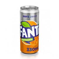 نوشابه پرتقالی فانتا Fanta لایت زیرو 330 میلی لیتر