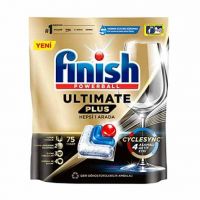 قرص ماشین ظرفشویی Finish فینیش مدل Ultimate بسته 75 عددی