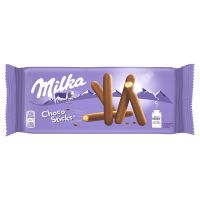 بیسکویت Choco Sticks میلکا milka حجم 144 گرم