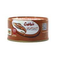 کنسرو ماهی تون در روغن گیاهی شیلتون با طعم دودی 180 گرمی 