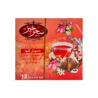 دمنوش گیاهی گلها سحرخیز بسته 12 عددی