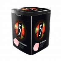 آدامس قوطی مکعبی فایو ( 5 ) مدل هندوانه ای بسته 35 عددی