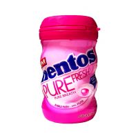 آدامس بشکه ای منتوس mentos مدل Pure Fresh با طعم بابل بسته 50 عددی 100 گرم