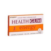 آدامس Health Gum بدون قند مدل energy بسته 14 عددی