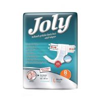 پوشینه چسبی بزرگسالان جولی joly سایز بزرگ بسته 8 عددی