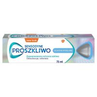 خمیر دندان سفید کننده سنسوداین Sensodyne مدل Pro Szklwo حجم 75 میل