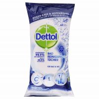 دستمال مرطوب چند منظوره دتول Dettol برای سرویس بهداشتی 60 عددی