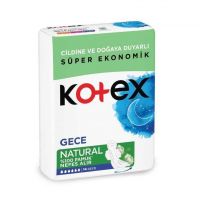 نوار بهداشتی کوتکس Kotex مدل Natural بسته 14 عددی