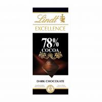 شکلات تخته ای Lindt لینت 78 درصد تلخ 100 گرم