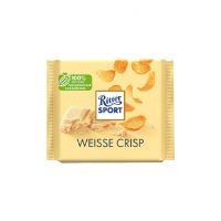 شکلات شیری ریتر اسپورت WEISS +CRISP حجم 100 گرم