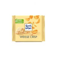 شکلات شیری ریتر اسپورت WEISS +CRISP حجم 100 گرم