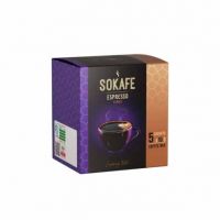 قهوه فوری اسپرسو سوکافه بسته 5 عددی